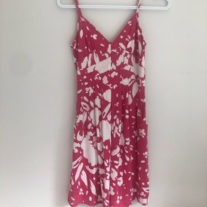 american eagle pink cute dress